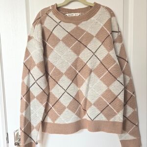 XS, Argyle Sweater